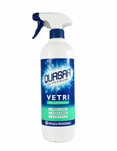 Quasar Vetri Amoniak - profesjonalny płyn do mycia szyb w sprayu (650 ml) - Płyny do mycia szyb - miniaturka - grafika 1