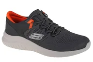 Trampki męskie - Skechers trampki męskie, szary, 42 EU - miniaturka - grafika 1