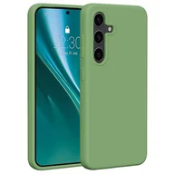 Etui i futerały do telefonów - Etui ETTERI Silicone do Samsung Galaxy S24 Jasnozielony - miniaturka - grafika 1