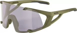 Alpina Alpina Hawkeye Q-Lite V Glasses, oliwkowy  2022 Okulary 8690171 - Okulary sportowe - miniaturka - grafika 1