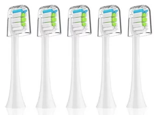 5x Końcówki do Soocas X1/X3/X3U/X5 - biała - Końcówki do szczoteczek elektrycznych - miniaturka - grafika 1