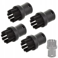 Akcesoria i części do żelazek - Szczotki Okrągłe Do Parownicy Karcher SC1 SC2 SC3 SC4 SC5 Si 4sztuki - miniaturka - grafika 1