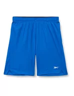Spodenki damskie - Reebok Męskie szorty z dzianiny, niebieski Vector Blue, 2XL, Niebieski wektorowy, XXL - miniaturka - grafika 1