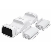 Akcesoria do Playstation - FROGGIEX Stacja dokująca FROGGIEX FX-XB-C2-W Xbox One + 2 akumulatory | FX-XB-C2-W - miniaturka - grafika 1