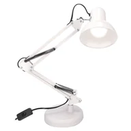 Lampy stojące - Lampka na biurko, kreślarska, do czytania Pixi White, zestaw biały z podstawką i klipsem - miniaturka - grafika 1