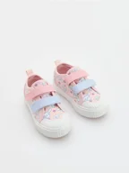 Buciki dla niemowląt - Reserved - Trampki na rzep Cinnamoroll - pastelowy róż - miniaturka - grafika 1