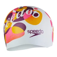 Pływanie - Czepek pływacki dla dzieci Speedo Slogan Print Cap - miniaturka - grafika 1