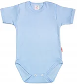 Body dla niemowląt - Body KRÓTKI rękaw JASNY NIEBIESKI r 62 KLEKLE - miniaturka - grafika 1