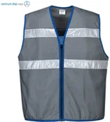 Odzież robocza - PORTWEST CV01 KAMIZELKA CHŁODZĄCA; SZARY (L/XL) - miniaturka - grafika 1