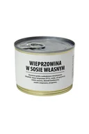 Pasztet i przetwory mięsne - Wojskowa Wieprzowina w sosie własnym 190 g - miniaturka - grafika 1