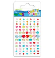 Dekoratorstwo - Euro-Trade Kryształy samoprzylepne okrągłe 382480 TRADE - miniaturka - grafika 1