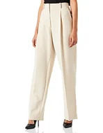 Spodnie damskie - Just Cavalli Damskie spodnie damskie, 103 kość słoniowa, 46 - miniaturka - grafika 1