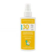 Balsamy i kremy do opalania - Alphanova Sun Kids, Spray przeciwsłoneczny, filtr SPF 30 125 g - miniaturka - grafika 1