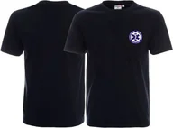 Odzież robocza - Promostars LPP - Koszulka męska PRM PAŃSTWOWE RATOWNICTWO MEDYCZNE czarna - miniaturka - grafika 1