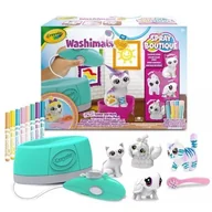 Zabawki kreatywne - Crayola: Washimals salon dla zwierząt ze spryskiwaczem do farb. - miniaturka - grafika 1
