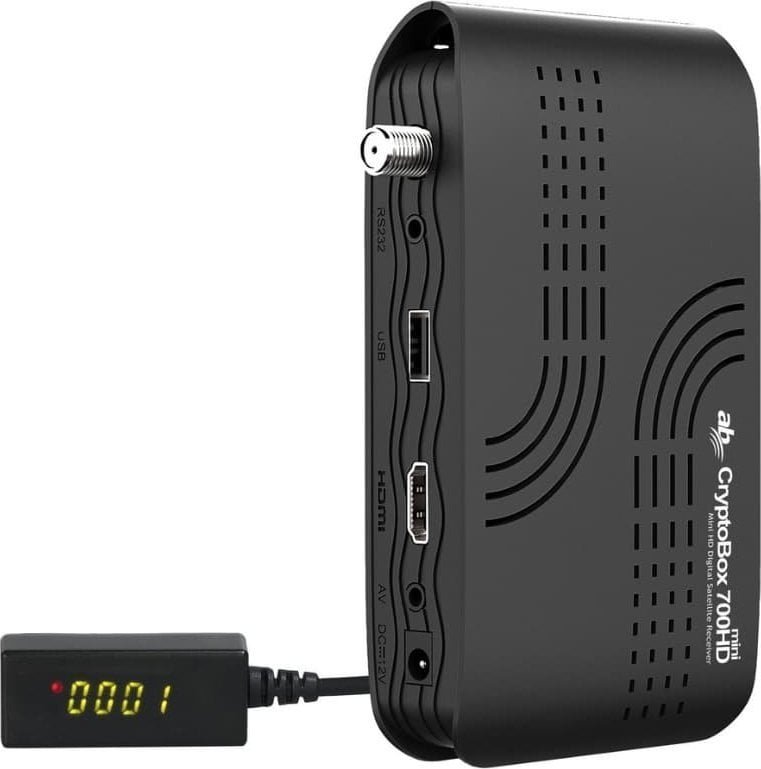 Tuner TV AbCom CryptoBox 700HD mini Nierozpoznano