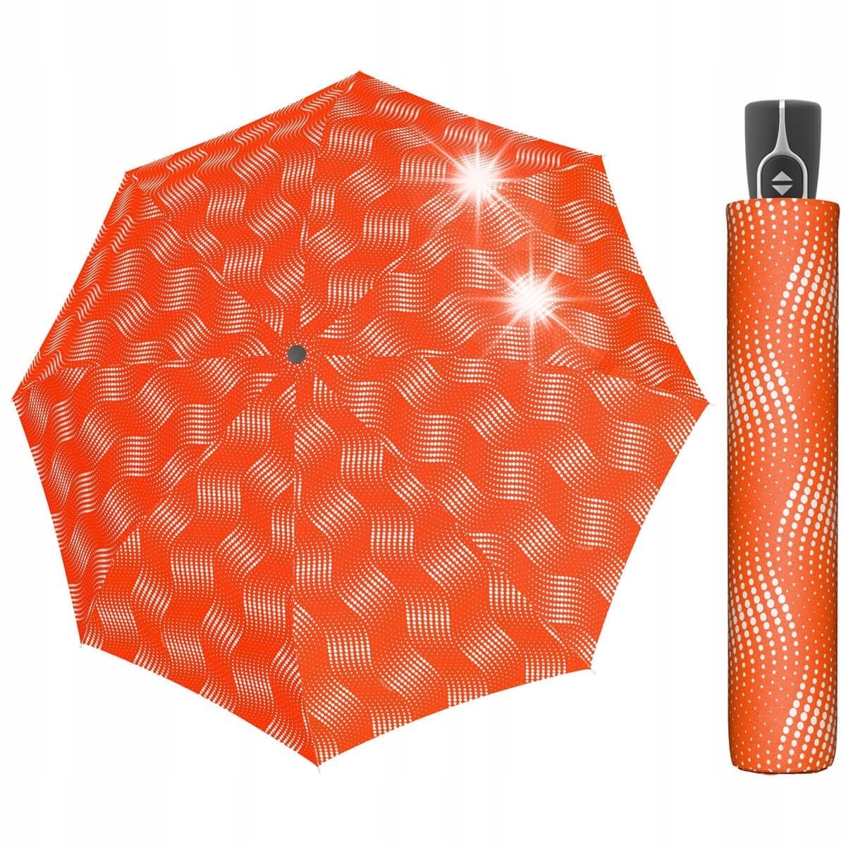 Parasol automatyczny Doppler Fiber Magic Wave Orange