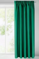 Zasłony - Zasłona jednokolorowa zaciemniająca - zielona - 135x270cm - miniaturka - grafika 1