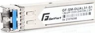 Pozostałe akcesoria sieciowe - GetFort MODUŁ SFP GETFORT DUAL 1.25Gbps LC SM, 20KM TX1310 28549 - miniaturka - grafika 1