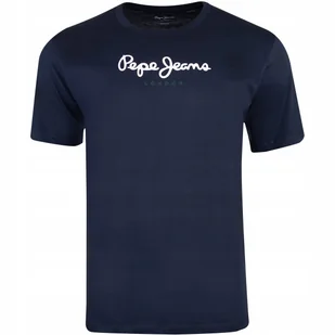 PEPE JEANS KOSZULKA MĘSKA T-SHIRT EGGO N FUTURE GRANATOWA r.M - Koszulki męskie - miniaturka - grafika 1