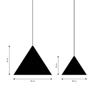 Lampy sufitowe - FRANDSEN Lampa wisząca Benjamin, możliwość ściemniania, aluminiowy / szary / cynkowy, salon / jadalnia, aluminium, design - miniaturka - grafika 1