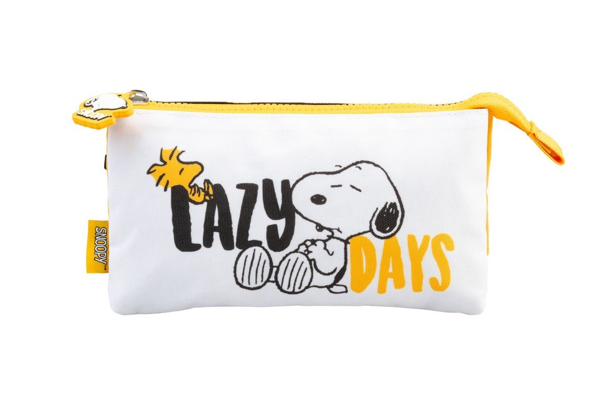 Piórnik szkolny Snoopy Lazy Days na przybory dla chłopca