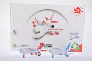 Mega Creative Samolot 17 cm 460145 5908275130048 - Samoloty i helikoptery - miniaturka - grafika 1