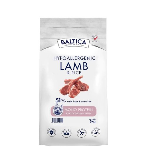 Baltica Monoprotien Adult Lamb Rice S 6 kg