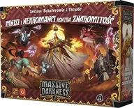 Gry planszowe - Portal Games Dodatek do gry Massive Darkness 2: Mnisi i Nekromanci kontra Znakomitość - miniaturka - grafika 1