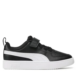 Sneakersy Puma Rickie Ac Ps 385836 11 Czarny - Buty dla chłopców - miniaturka - grafika 1