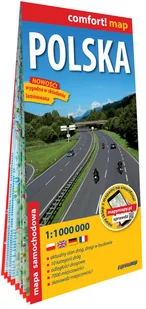 Comfort!map Polska 1: 1 000 000 lam - Atlasy i mapy - miniaturka - grafika 1