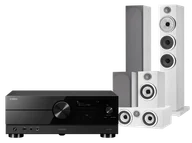 Kino domowe - Yamaha RX-A2A (czarny) + 704 S3 + 707 S3 + HTM72 S3 (biały) - miniaturka - grafika 1