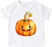 Koszulki dla dziewczynek - koszulka na dzień dyni do przedszkola dynia1 - miniaturka - grafika 1