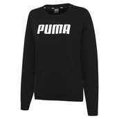 Bluzy damskie - Bluza damska Puma ESSL CREW czarna 84719901-S - miniaturka - grafika 1