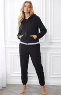 Piżamy damskie - DKNY piżama damska/dres z długimi rękawami i długimi nogawkami YI2922595, Kolor czarny, Rozmiar XS, DKNY - Intymna - miniaturka - grafika 1
