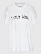 Koszulki i topy damskie - Calvin Klein Curve T-Shirt Inclusive K20K203633 Biały Regular Fit - miniaturka - grafika 1