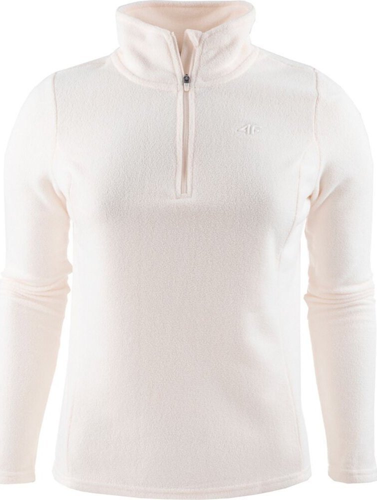 4f Bluza polarowa damska 4F F031 kremowa 4FAW23UFLEF031 12S M
