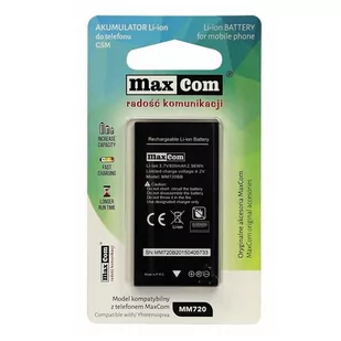 Maxcom Bateria AKUMULATOR LI-ION MM720 - AKUMULATORMM720 - AKUMULATORMAXCO - Baterie do telefonów - miniaturka - grafika 2