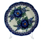 Dekoratorstwo - Ceramiczny talerz deserowy 21,5 cm Ceramika Bolesławiec - miniaturka - grafika 1