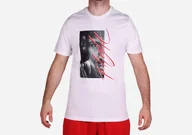 Koszulki męskie - Nike Air Jordan Flight Tee White - miniaturka - grafika 1