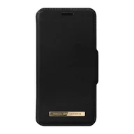 Etui i futerały do telefonów - Etui Folio Do Iphone X / Xs Saffiano Skóra Ideal Of Sweden Czarne - miniaturka - grafika 1