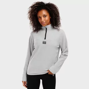 Bluza cienki polaru Sporty zimowe SIROKO Limestone-W Perłowoszary Kobieta - Bluzy narciarskie - miniaturka - grafika 1