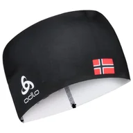 Pozostała odzież narciarska - Opaska Odlo Headband COMPETITION FAN WARM C/O - miniaturka - grafika 1