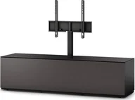 Uchwyty do telewizora - Sonorous Stolik RTV z uchwytem ST261T-BLK-BLK-BW - miniaturka - grafika 1