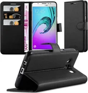 Etui i futerały do telefonów - Cadorabo pokrowiec ochronny na Samsung Galaxy J5 2016 w kolorze czarnym etui na telefon komórkowy z magnetycznym zamknięciem - miniaturka - grafika 1
