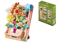 Klocki - Zestaw Klocków Kwiaty w ramce 882 elementów - miniaturka - grafika 1