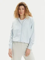 Bluzy damskie - The North Face Bluza Simple Dome NF0A87E3 Błękitny Regular Fit - miniaturka - grafika 1