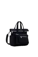 Torebki damskie - Desigual, BAG_BASIC MODULARNY VOYAGER Women's, Czarny (Black) - miniaturka - grafika 1