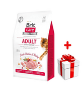 Sucha karma dla kotów - BRIT Care Cat  Grain-Free Activity Support 400g + niespodzianka dla kota GRATIS! - miniaturka - grafika 1