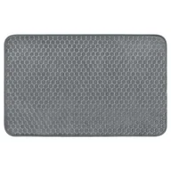 Dywaniki łazienkowe - Dywanik łazienkowy Bologna 50 x 80 cm szary - miniaturka - grafika 1